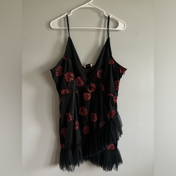 lace & beads Dresses & Skirts - Lace & beads glitter rose dress 16